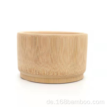 Hochwertiger Bambus -Kosmetik -Container -Kerzen -Wachsrohr